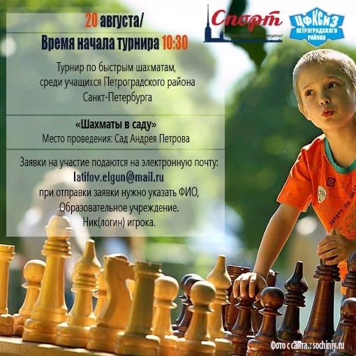 Уважаемые любители шахмат!