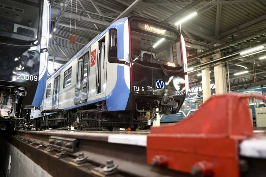 Синий «Балтиец» в метро