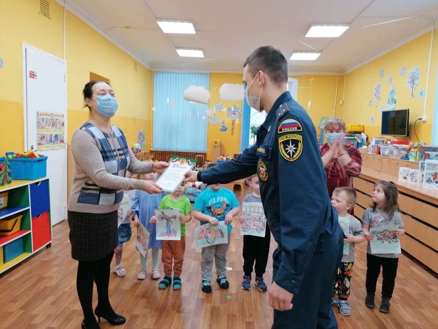 Награждение к 130-летию Российского пожарного общества