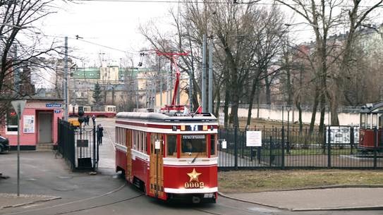 Туристический трамвай временно меняет свой маршрут