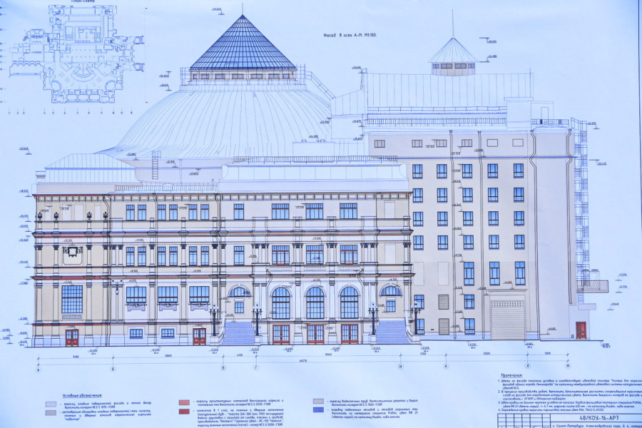 Александр Беглов: После реконструкции театра имени Шаляпина город получит современное многофункциональное пространство для театральных спектаклей и мероприятий городского и федерального значения